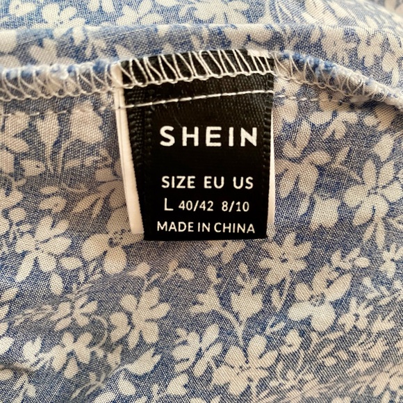 SHEIN Blue Floral Maxi Skirt - Picture 5 of 6